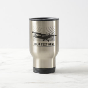 Mug De Voyage Avions à haute voilure de Taildragger