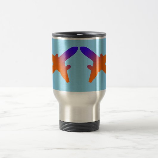 Mug de voyage Avions Décollent (Centre)