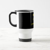 Mug De Voyage Avis drôle de "Devez rester conscient" (Gauche)