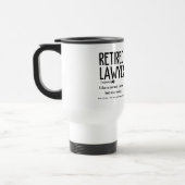 Mug De Voyage Avocat à la retraite (Gauche)