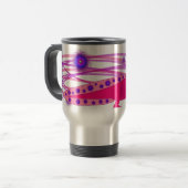 Mug De Voyage Axolotl rose vif (Devant gauche)