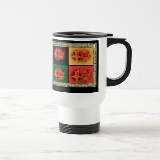 Mug De Voyage Azalées orange (Droite)