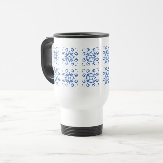 Mug De Voyage Azulejo simple (Devant gauche)