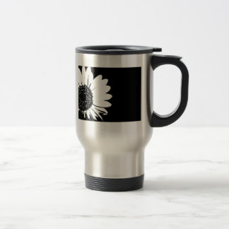 Mug De Voyage B&W Sunflower