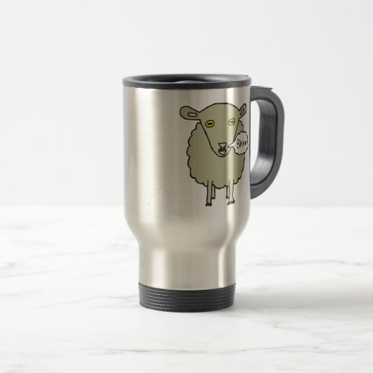 Mug De Voyage Baa Sheep (Devant droit)