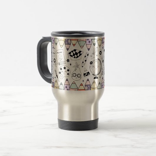Mug De Voyage Back To School (Devant gauche)