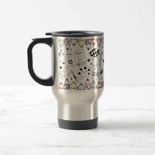 Mug De Voyage Back To School (Gauche)