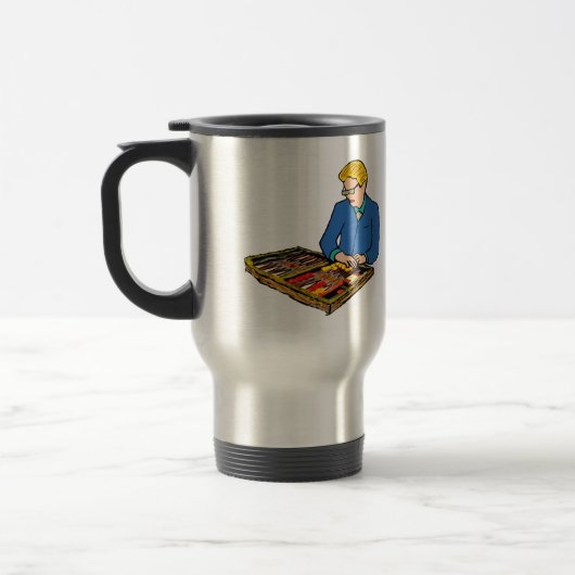 Mug De Voyage Backgammon (Gauche)