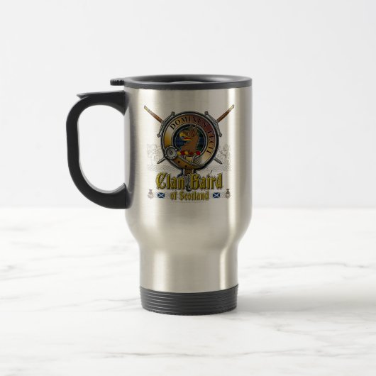 Mug De Voyage Badge Baird Crest (Gauche)