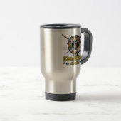 Mug De Voyage Badge du clan Davidson (Devant droit)