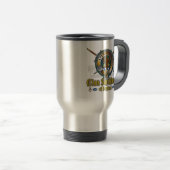 Mug De Voyage Badge du clan Sandilands (Devant droit)