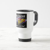 Mug De Voyage Badge Pathfinder - "Premier En Dernier" (Devant droit)