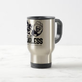 Mug De Voyage Badger de miel sans peur (Devant droit)
