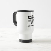 Mug De Voyage Badminton - Badminton vous appelle (Devant gauche)
