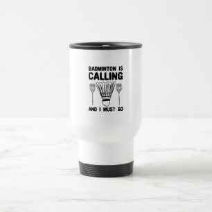 Mug De Voyage Badminton - Badminton vous appelle