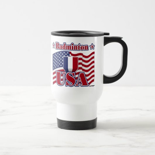 Mug De Voyage Badminton USA (Droite)
