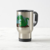 Mug De Voyage Baguettes mignonnes grillant des marshmallows dess (Devant droit)