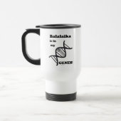 Mug De Voyage Balalaika Est Dans Mes Gènes ! Musique de voyage (Gauche)