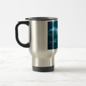 Mug De Voyage Baleine espiègle mignonne de beluga dans (Gauche)