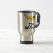 Mug De Voyage Banane supérieure - Customisée (Devant droit)