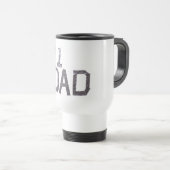 Mug De Voyage Bande à ruban (Devant droit)