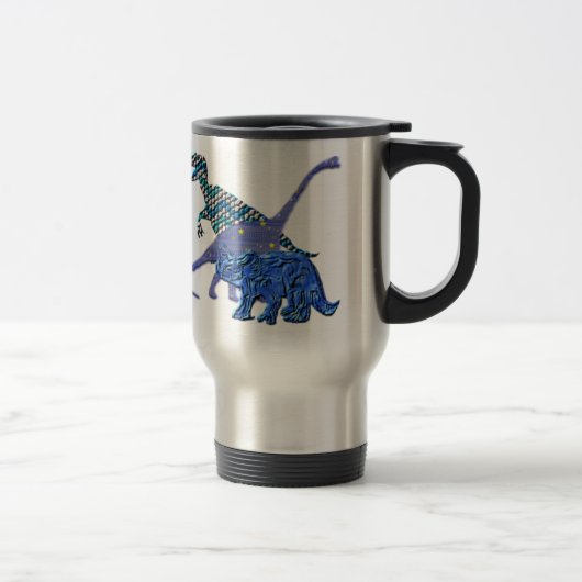 Mug De Voyage Bande de dinosaure (Droit)