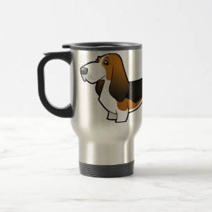 Mug De Voyage Bande dessinée Basset Hound