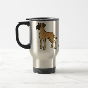 Mug De Voyage Bande dessinée great dane