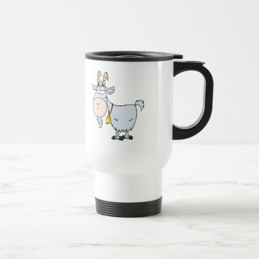 Mug De Voyage bande dessinée stupide billy chèvre (Droite)