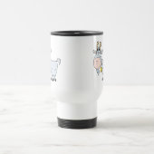 Mug De Voyage bande dessinée stupide billy chèvre (Centre)