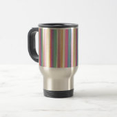 Mug De Voyage Bandes aquarelles (Devant gauche)