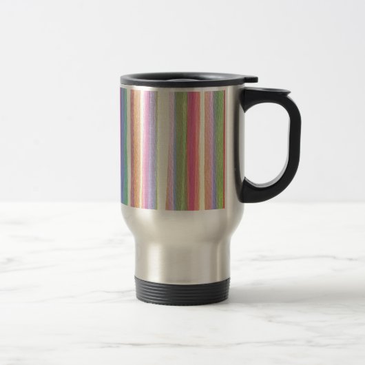 Mug De Voyage Bandes aquarelles (Droit)
