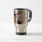 Mug De Voyage Bannière de tapisserie de Bayeux (Devant droit)