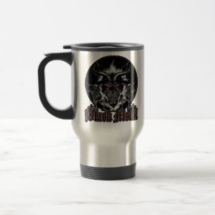 Mug De Voyage Baphomet Pentagramme Métal Noir
