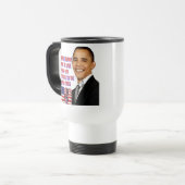 Mug De Voyage Barack Obama, Dos à Dos_ (Devant gauche)
