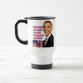 Mug De Voyage Barack Obama, Dos à Dos_ (Gauche)