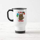 Mug De Voyage Baril des singes 4e anniversaire (Gauche)
