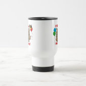 Mug De Voyage Baril des singes 4e anniversaire (Centre)
