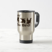 Mug De Voyage Basculement de l'oiseau (Devant droit)