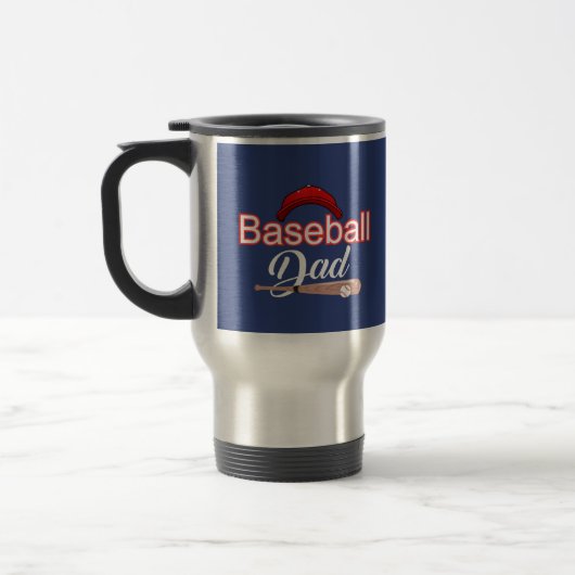 Mug De Voyage Base-ball family sports (Gauche)