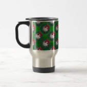 Mug De Voyage Baseball dans la couronne de Noël (Gauche)
