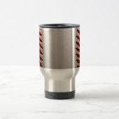 Mug De Voyage Baseball et Softball Couture Rouge (Centre)