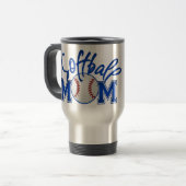 Mug De Voyage Baseball, Softball, Tee Ball, Knothol - SRF (Devant gauche)