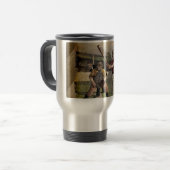 Mug De Voyage Baseball : Vintage (Devant gauche)
