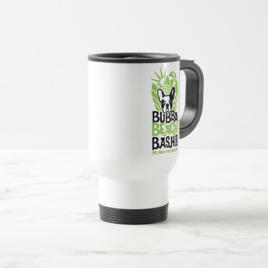 MUG DE VOYAGE BASH BASH DE PLAGE DE BUBBA 2020 (Devant droit)