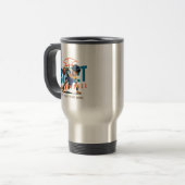 Mug De Voyage Basket de rue | (Devant gauche)