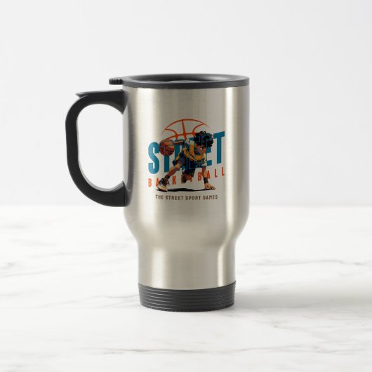 Mug De Voyage Basket de rue | (Gauche)