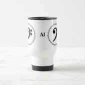 Mug De Voyage Bass Clef Music Note Design (Centre)