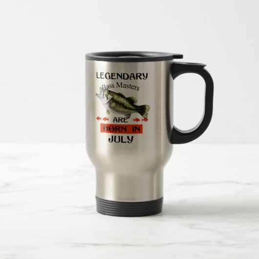 Mug De Voyage Bass Masters Juillet (Droit)
