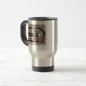 Mug De Voyage Basse légende de pêche certifiée (Devant gauche)